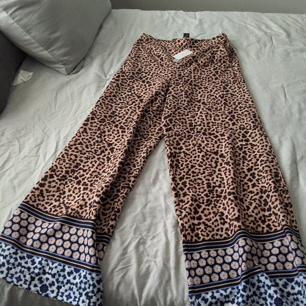 NWT Joan Vass Pull on Pants